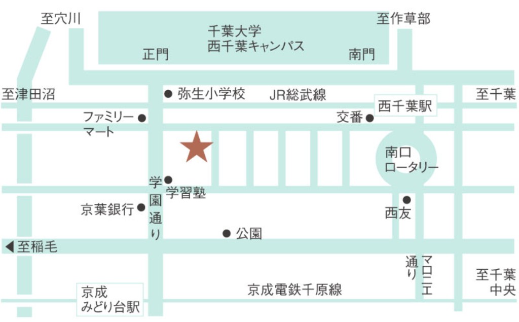 ドッグサロン グランジュテ周辺地図