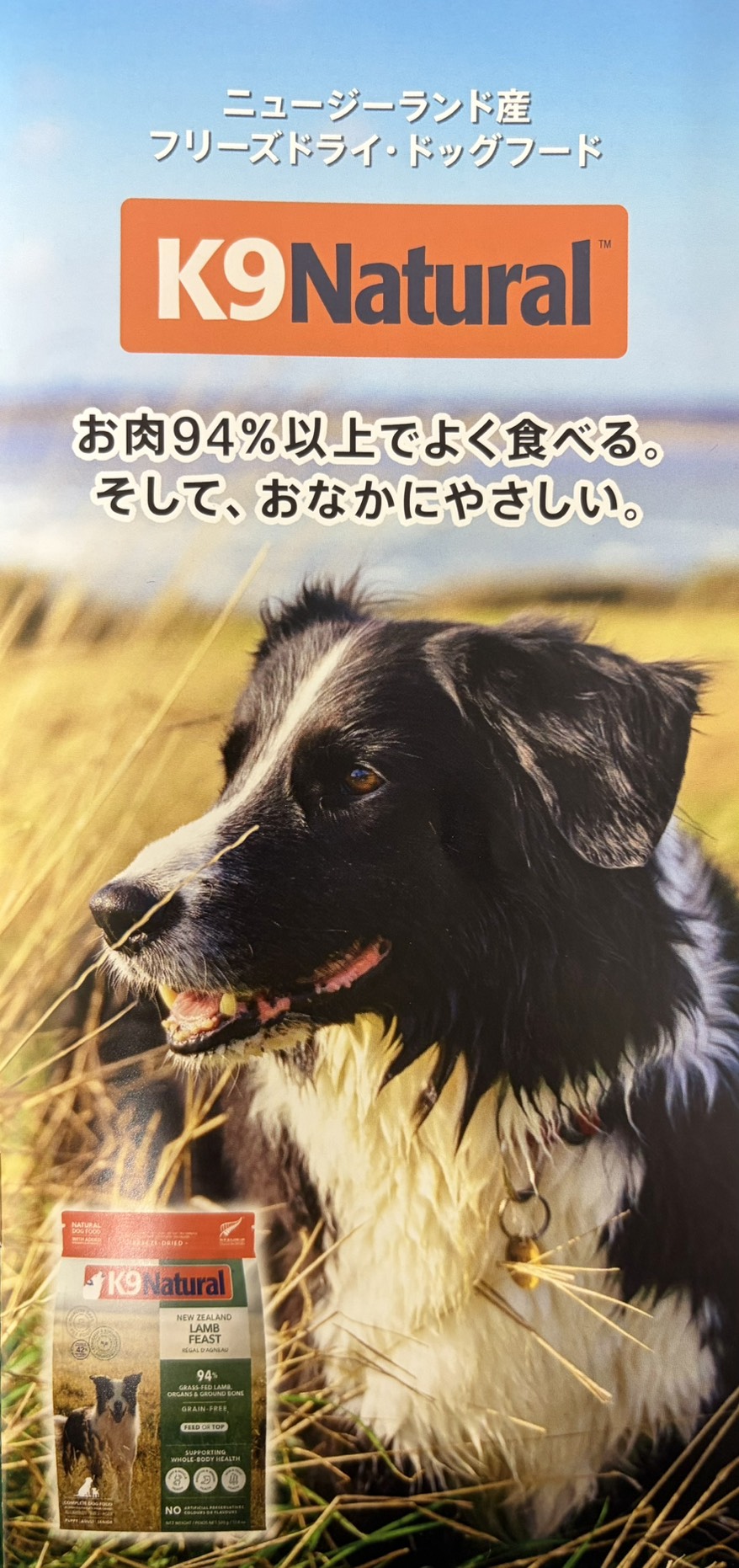 【K9】ニュージーランド産フリーズドライフード